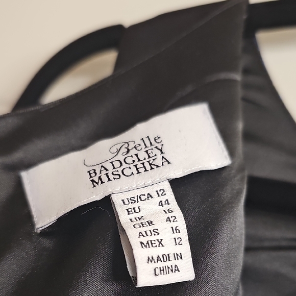 Multicolored Fit and Flare Mini Dress for Cocktail - Picture 3 of 3